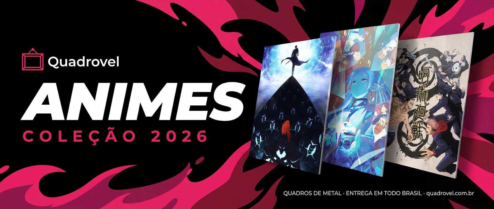 Quadrovel — Coleção Animes 2026