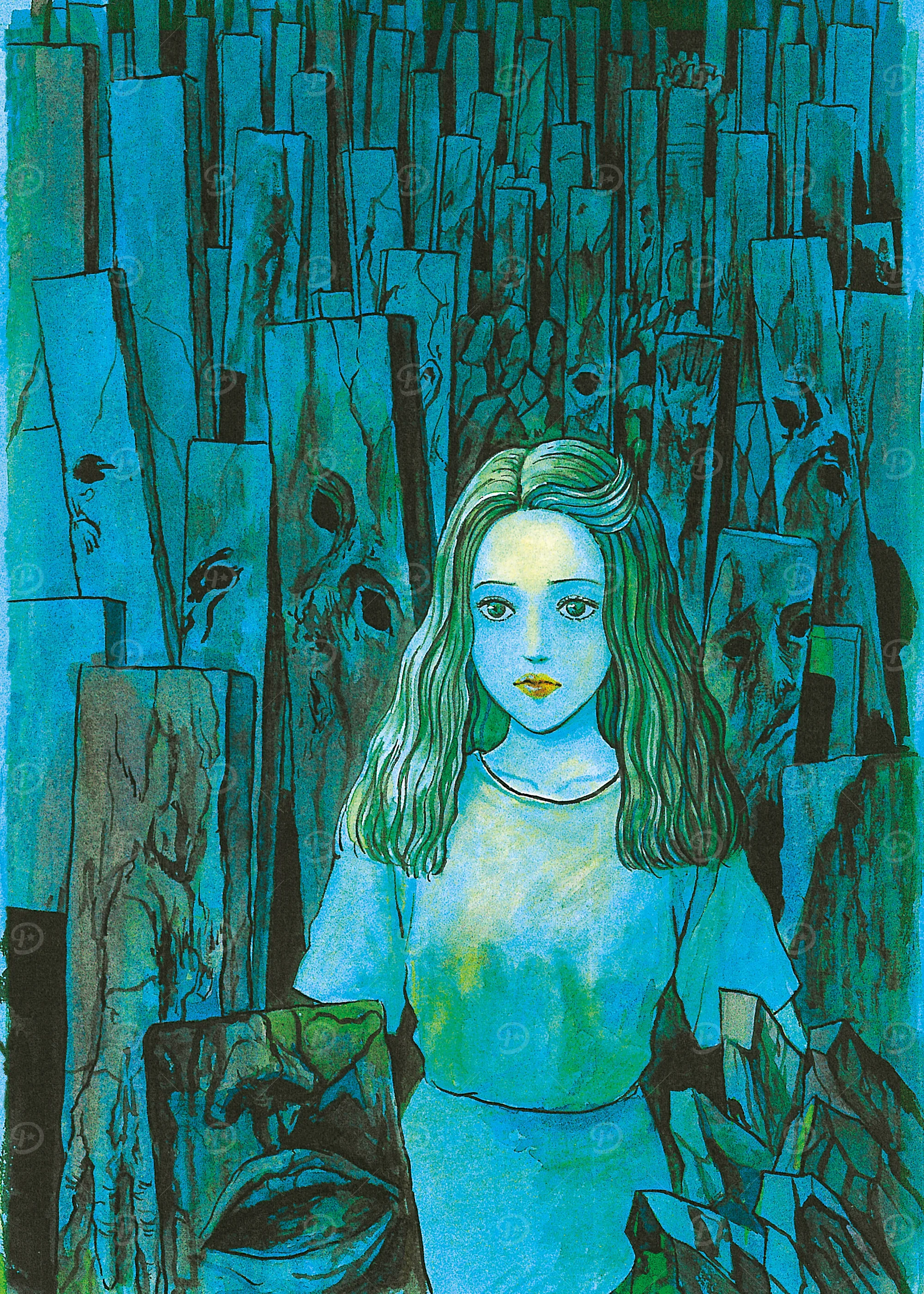Junji Ito Maniac: Floresta Sombria de Rostos