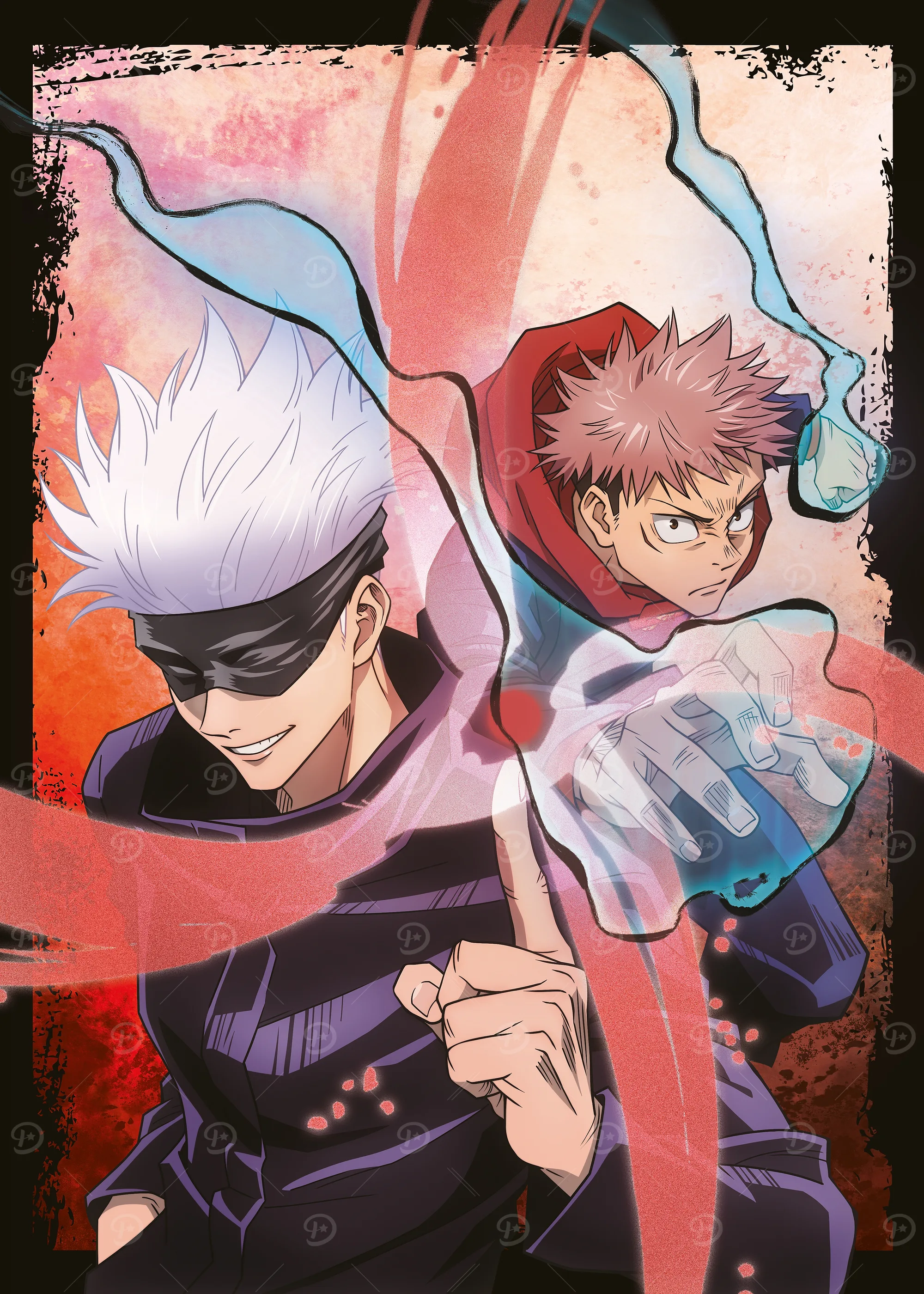 Jujutsu Kaisen: Satoru Gojo e Yuji Itadori - Black Flash