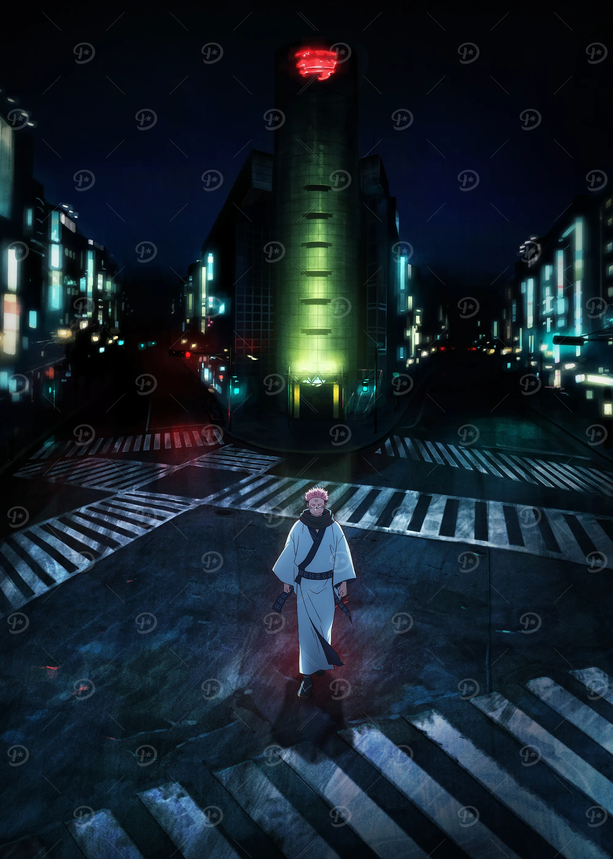 Jujutsu Kaisen: Visual Principal do Arco de Shibuya